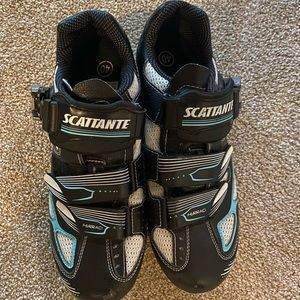 Spin shoes size 40 / cycling shoes with clips